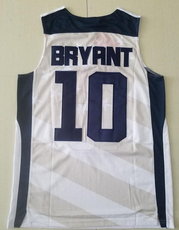 Kobe Bryant 10 White USA Basketball Jersey - Image 5