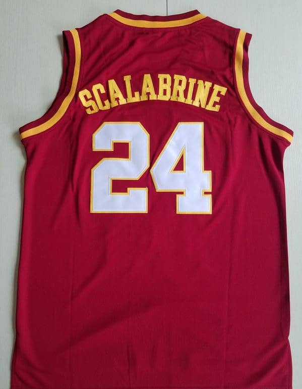 Brian Scalabrine 24 USC College Basketball Jersey - Image 2