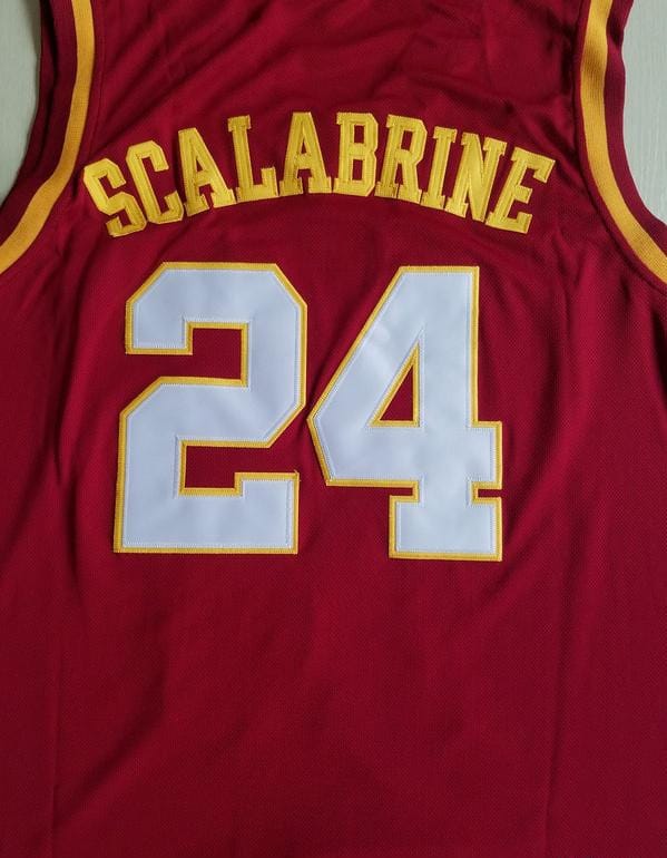 Brian Scalabrine 24 USC College Basketball Jersey - Image 3