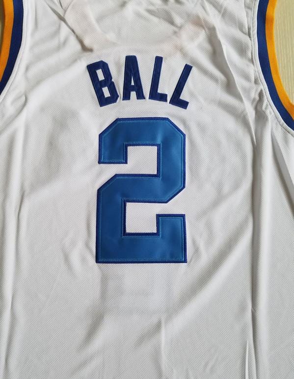 Lonzo Ball 2 UCLA College White Basketball Jersey - Image 4