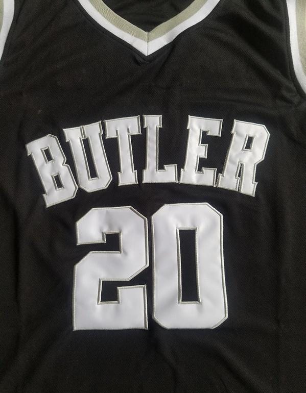 Gordon Hayward 20 Butler College Black Basketball Jersey - Image 3
