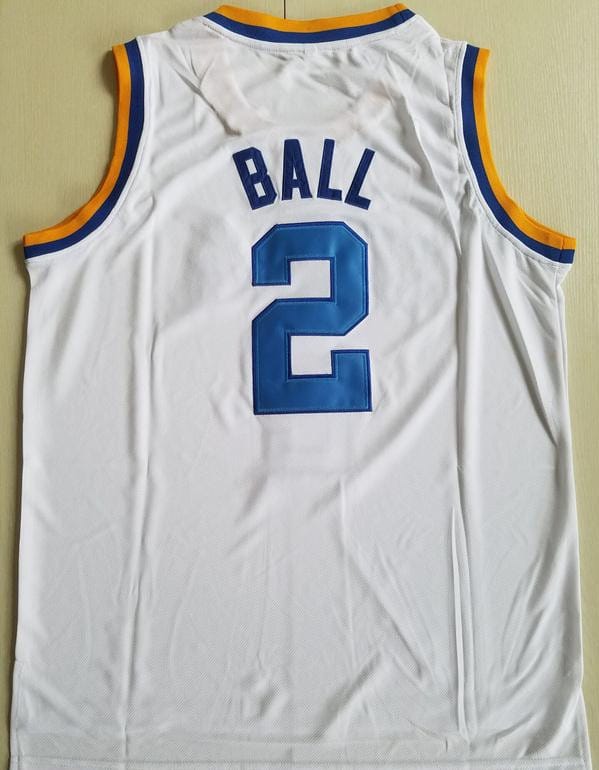Lonzo Ball 2 UCLA College White Basketball Jersey - Image 3
