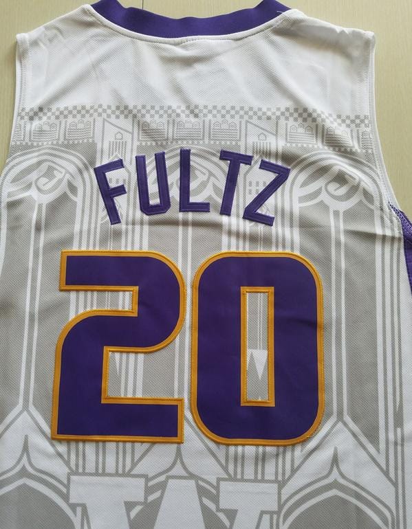 Markelle Fultz 20 Washington College White Basketball Jersey - Image 4