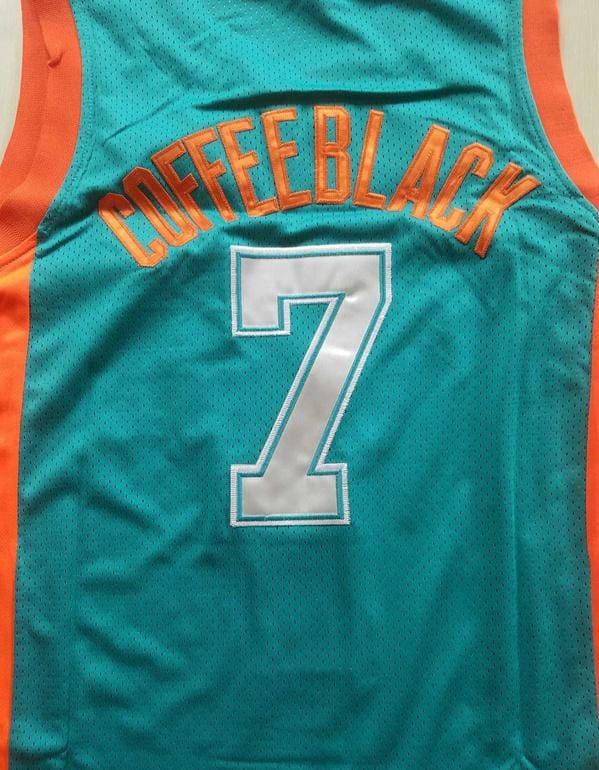 Flint Tropics 7 Coffee Black Basketball Jersey Semi Pro Team New - Image 5