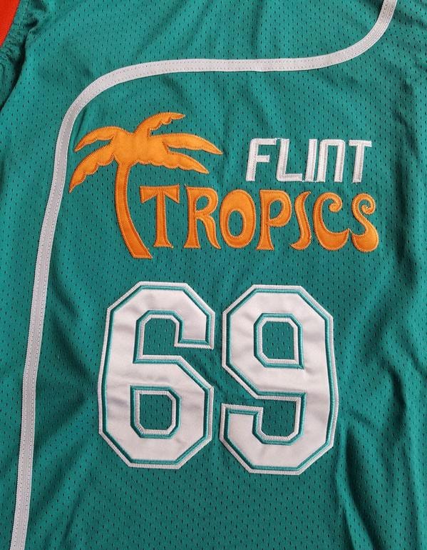 Downtown Funky Stuff Malone Flint Tropics Semi Pro Team Basketball Jersey New - Image 3