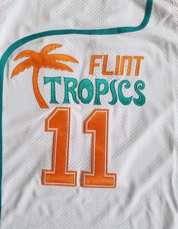 Flint Tropics 11 Ed Monix Basketball Jersey Semi Pro Team - Image 2