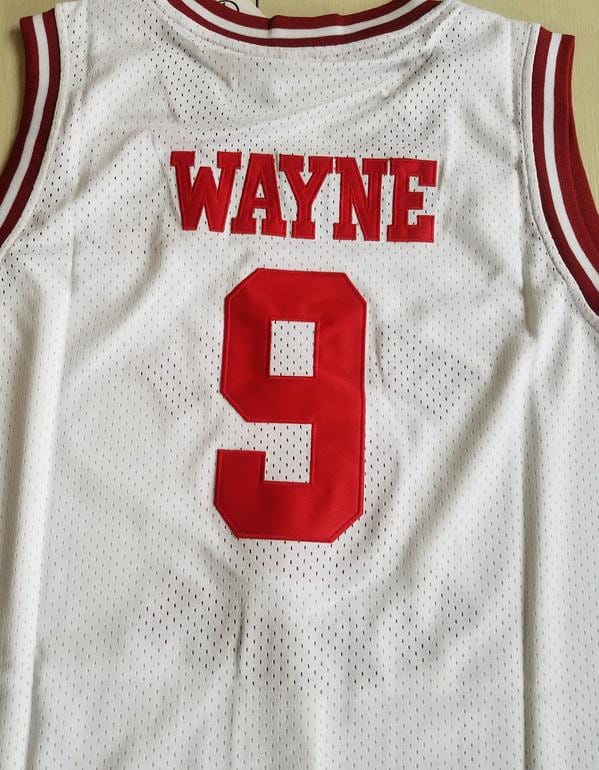 Dwayne Wayne 9 Hillman College Theater White Basketball Jersey A Different World - Image 5