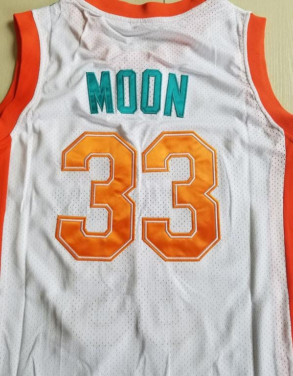 Flint Tropics 33 Jackie Moon Teal Basketball Jersey Semi Pro Team New - Image 4