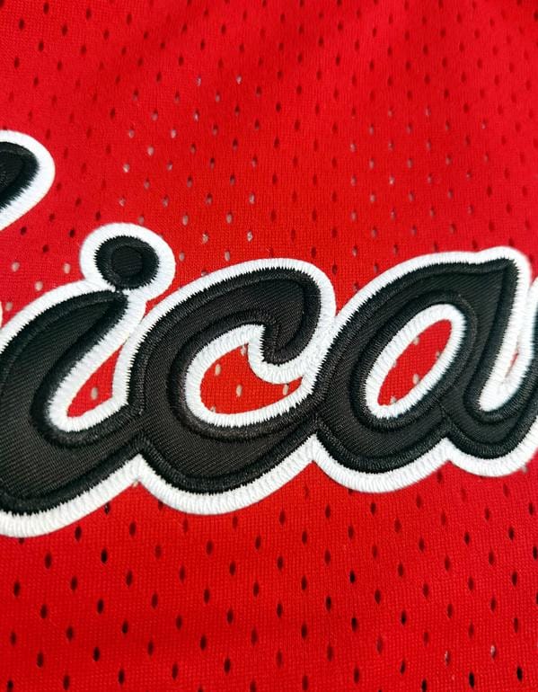 Men's Michael Jordan Red Retro Classic Team Jersey - Image 3
