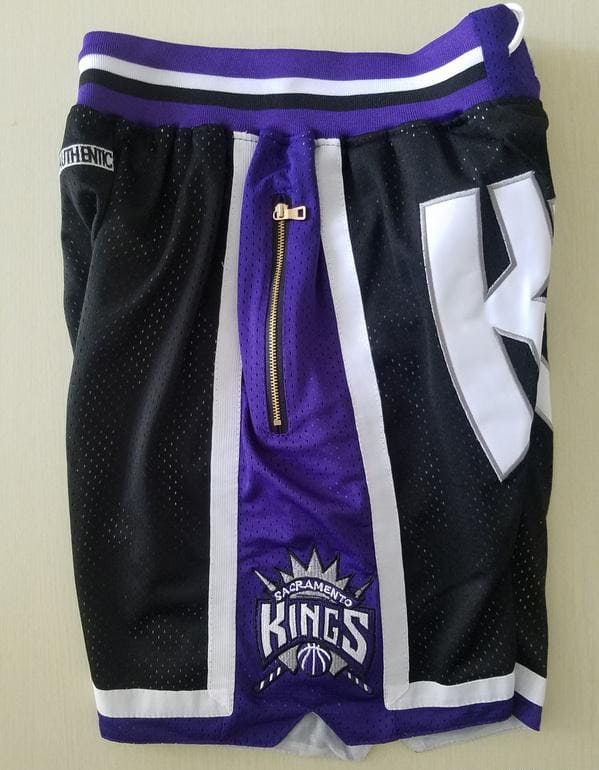Sacramento 1998-99 Retro Classics Basketball Club Shorts - Image 7