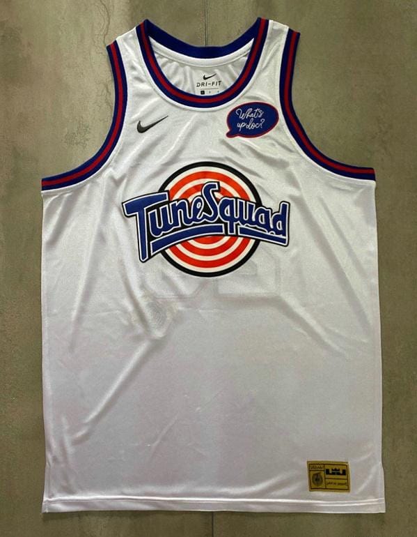 Men's LeBron James White Retro Classic Team Jersey - Image 2