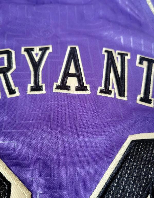 Men's Kobe Bryant Purple Retro Classic Team Jersey - Image 4