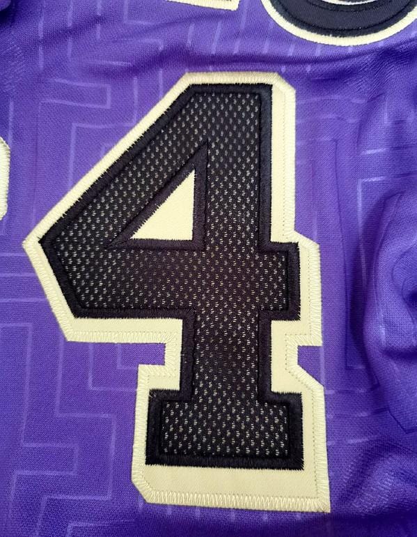 Men's Kobe Bryant Purple Retro Classic Team Jersey - Image 9
