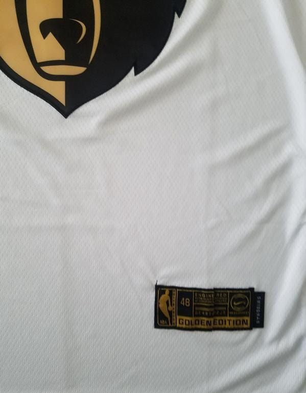 Ja Morant 12 White Golden Edition Jersey - Image 5
