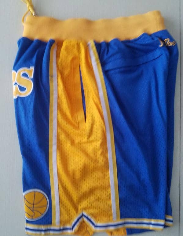 Golden State 1995-96 Throwback Classics Basketball Team Shorts - Image 6