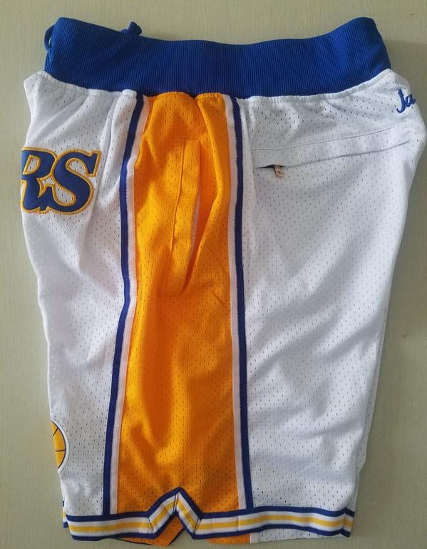 Golden State 1995-96 Throwback Classics Basketball Team Shorts - Image 8