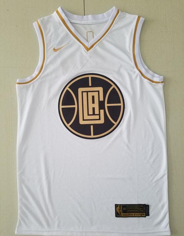 Kawhi Leonard 2 White Golden Edition Jersey - Image 2