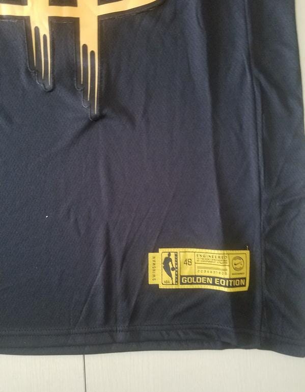 Russell Westbrook 0 Black Golden Edition Jersey - Image 4