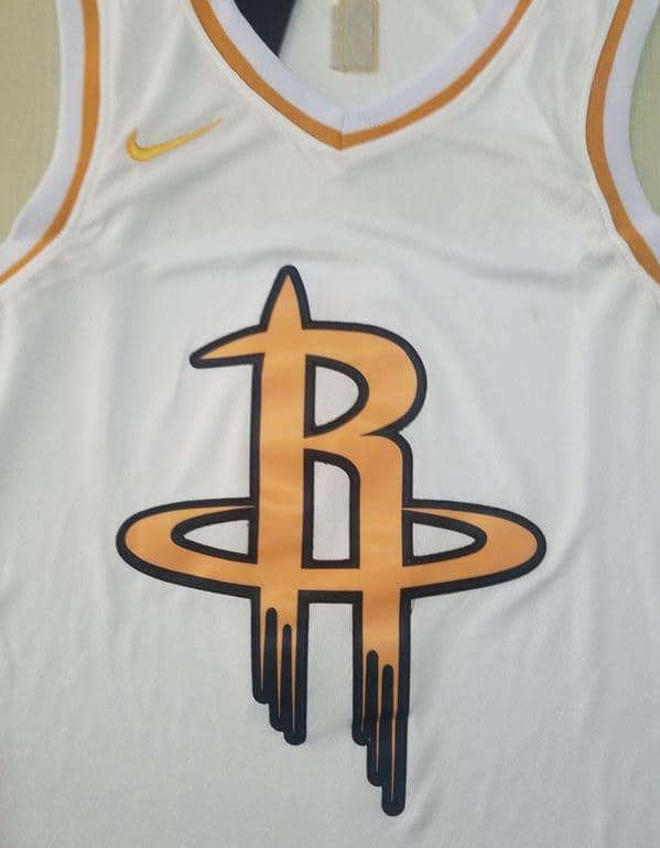 Russell Westbrook 0 White Golden Edition Jersey - Image 3