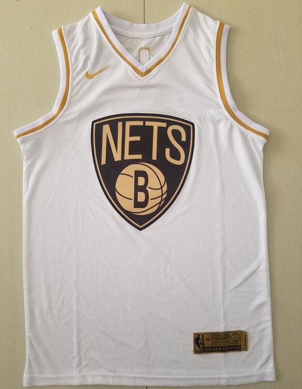 Kyrie Irving 11 White Golden Edition Jersey - Image 3