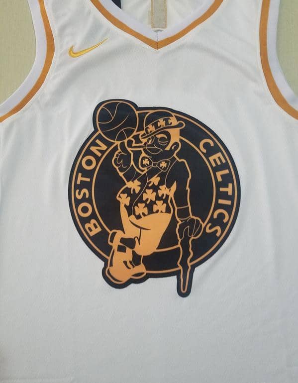 Kemba Walker 8 White Golden Edition Jersey - Image 3