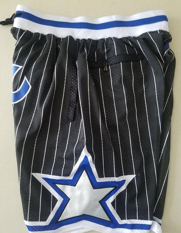 Orlando 1992-93 Throwback Classics Basketball Team Shorts - Image 7
