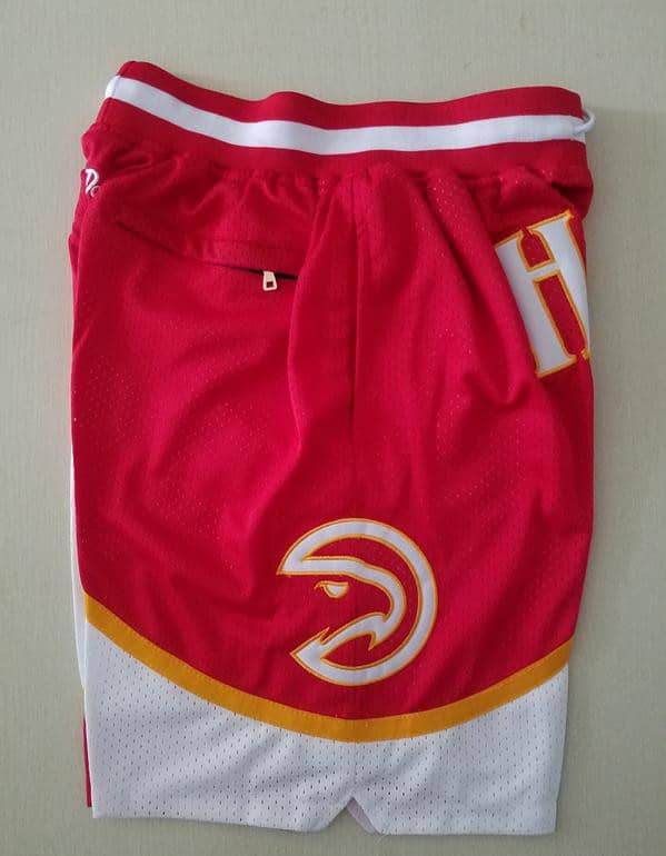 Atlanta 1986-87 Throwback Classics Basketball Club Shorts - Image 2