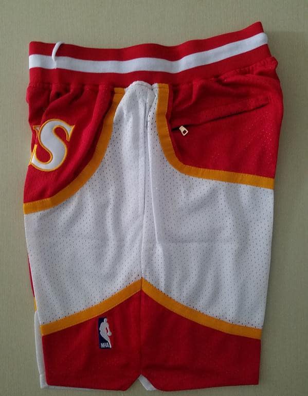 Atlanta 1986-87 Throwback Classics Basketball Club Shorts - Image 4