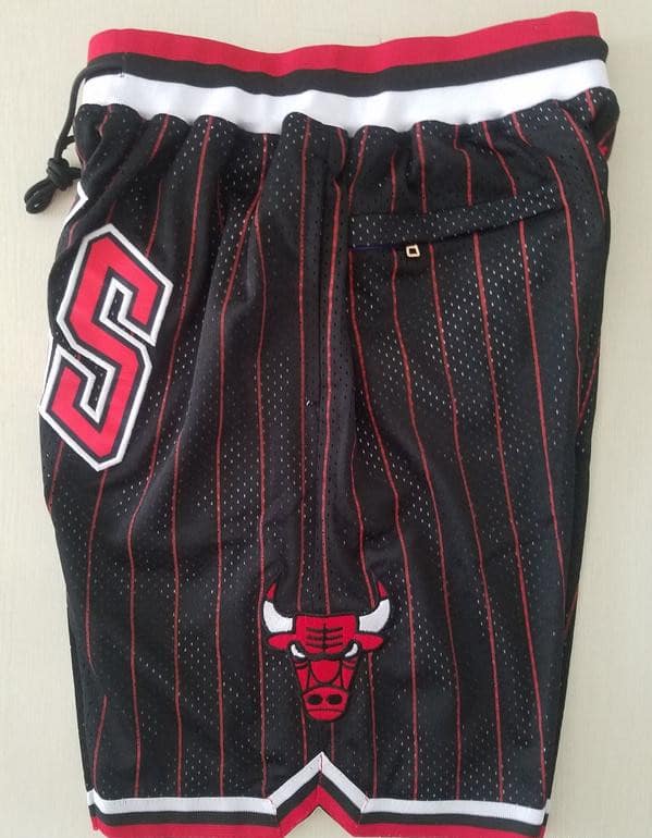 Chicago 1997-98 Throwback Classics Basketball Team Shorts - Image 8