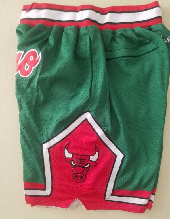 Chicago 1997-98 Throwback Classics Basketball Team Shorts - Image 7