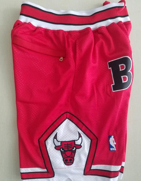 Chicago 1997-98 Throwback Classics Basketball Team Shorts - Image 5