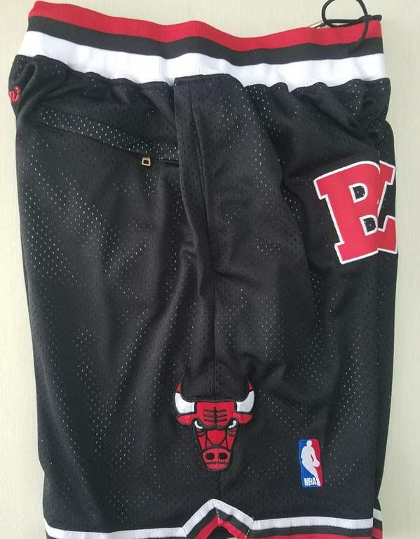 Chicago 1997-98 Throwback Classics Basketball Team Shorts - Image 5
