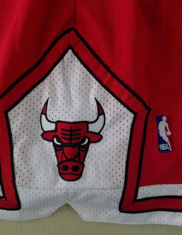 Chicago 1997-98 Throwback Classics Basketball Team Shorts - Image 7