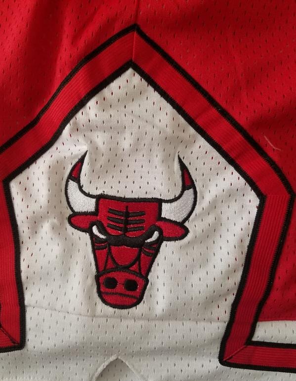 Chicago 1997-98 Throwback Classics Basketball Team Shorts - Image 3