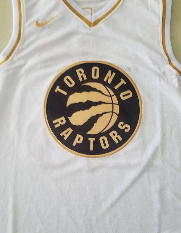 Kyle Lowry 7 White Golden Edition Jersey - Image 3