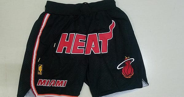 Miami 1996-97 Throwback Classics Basketball Team Shorts