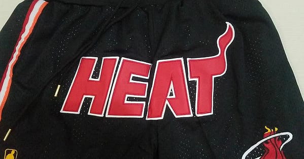 Miami 1996-97 Throwback Classics Basketball Team Shorts - Image 5