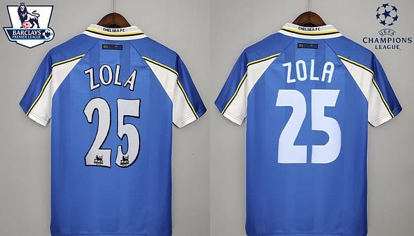 Retro Chelsea 97/99 home Soccer Jersey - Image 2