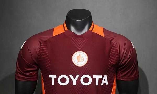 Player Version 24/25 AS Roma Home Pre-Match Jersey - Image 4