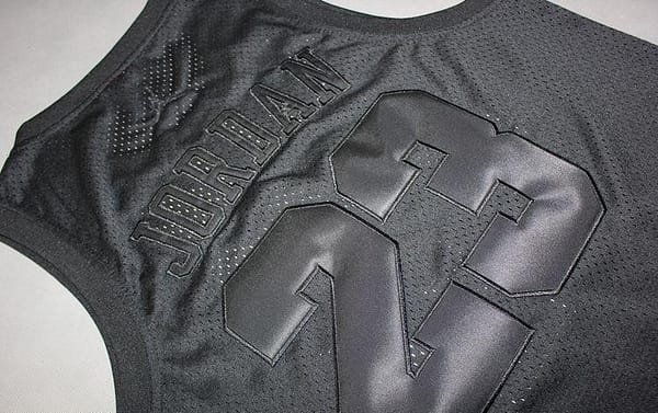 Men's Michael Jordan Gray Retro Classic Team Jersey - Image 4