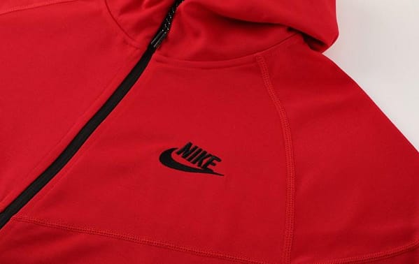 24/25 Nike Red Hoodie Full Zipper Jacket +Long Pants - Image 3