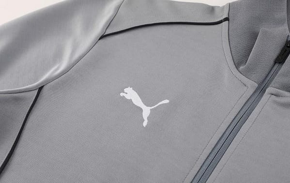 24/25 Puma Grey Full Zipper Jacket +Long Pants - Image 2