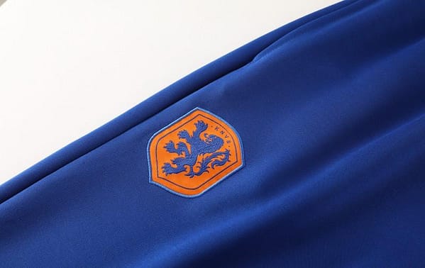 2024 Netherlands Blue Full Zipper Jacket +Long Pants - Image 15
