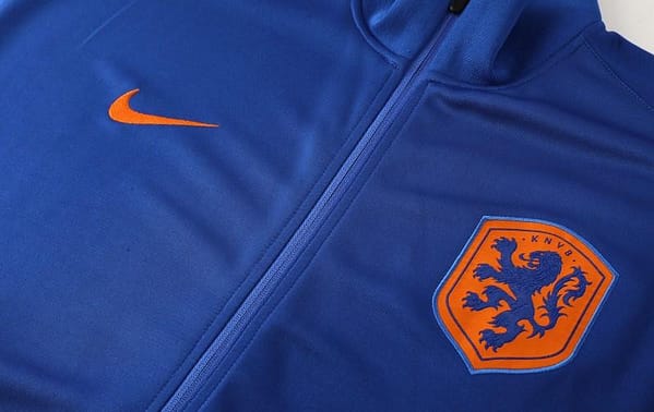 2024 Netherlands Blue Full Zipper Jacket +Long Pants - Image 20
