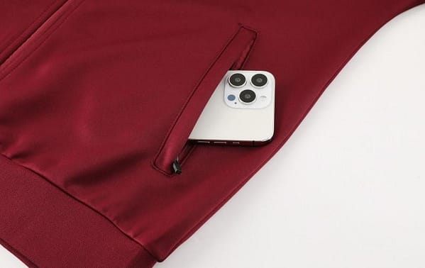 24/25 PSG Wine Full Zipper Jacket +Long Pants - Image 8