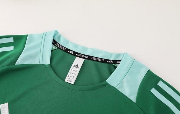 24/25 Adidas Green Short Sleeve Jersey+Shorts - Image 12