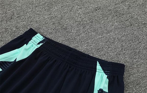 24/25 Real Madrid Lake Blue Short Sleeve Jersey+Shorts - Image 6
