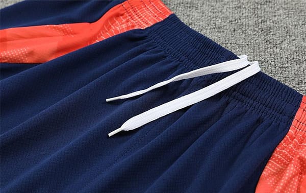24/25 Manchester United Navy Short Sleeve Jersey+Shorts - Image 2