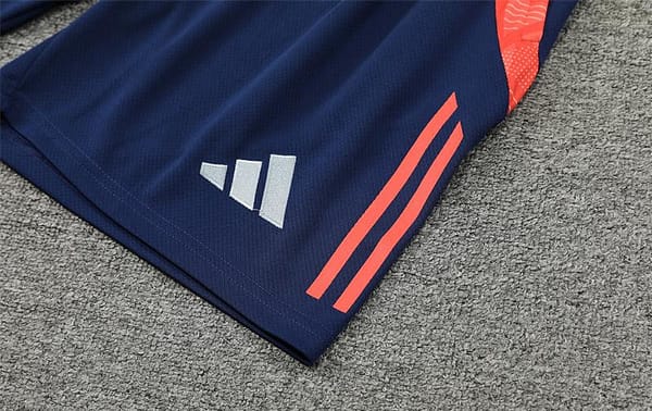 24/25 Manchester United Navy Short Sleeve Jersey+Shorts - Image 4