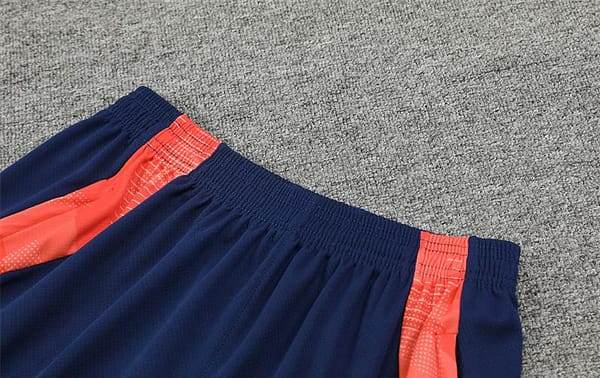 24/25 Manchester United Navy Short Sleeve Jersey+Shorts - Image 6